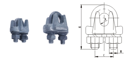 JK（JKL）Steel wire clip 