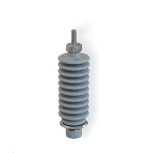 Capacitor bushing with 10 shed